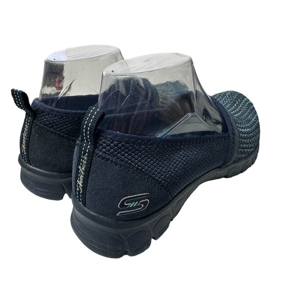 Skechers EZ Flex Loafer Womens 8.5 Navy Blue Air Cooled Memory Foam SlipOn Shoes - Picture 14 of 15